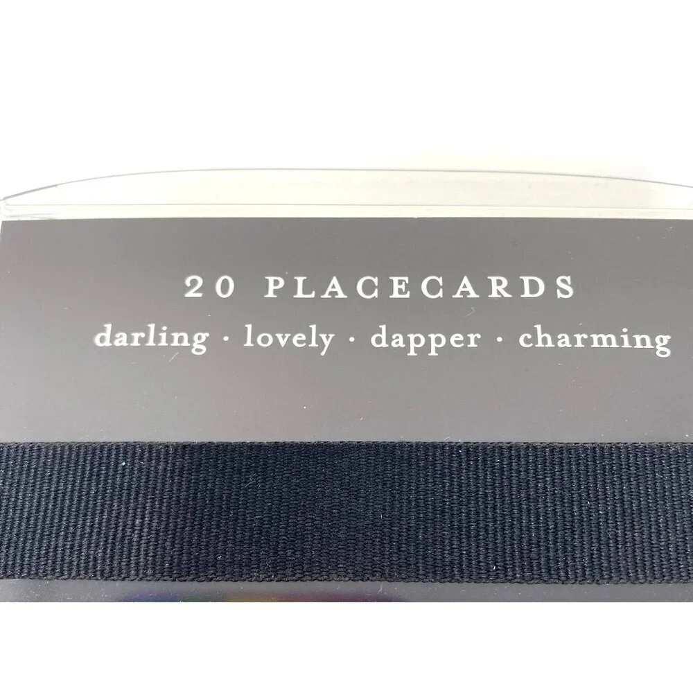 Sugarpaper 20 Place Cards  Dinner Parties Formal Table Hostess